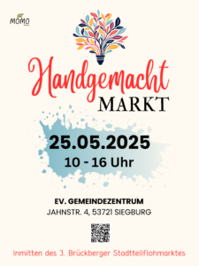 Plakat Handgemacht Markt